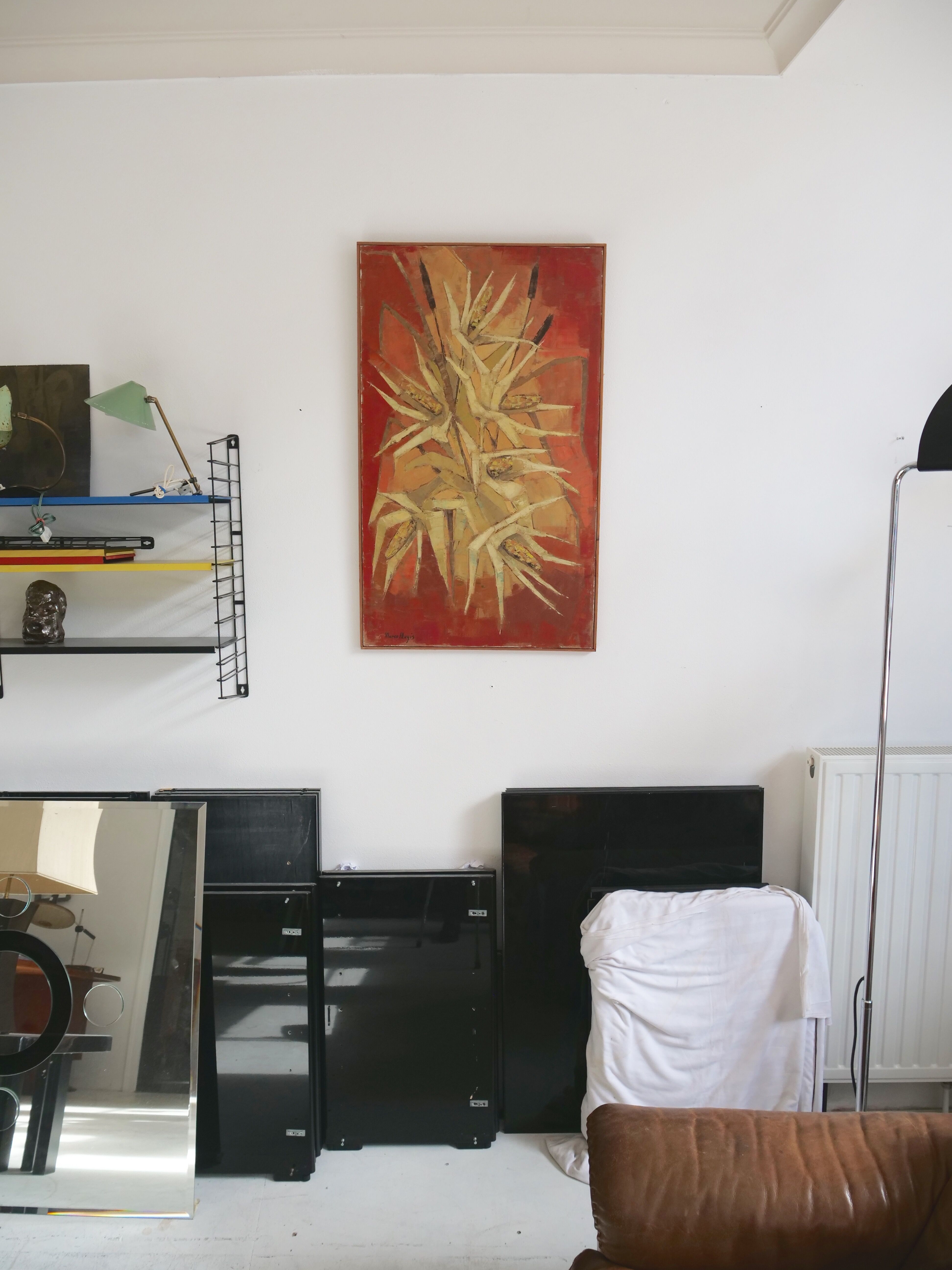Geometric nature painting by marco magis
