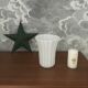 Vase art déco en opaline blanc