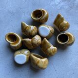 Old earthenware snail