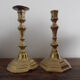 Pair of old Louis XVI style candelabra candle holders
