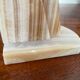 Pair of onyx bookends 19cm