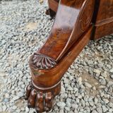 Mahogany empire table