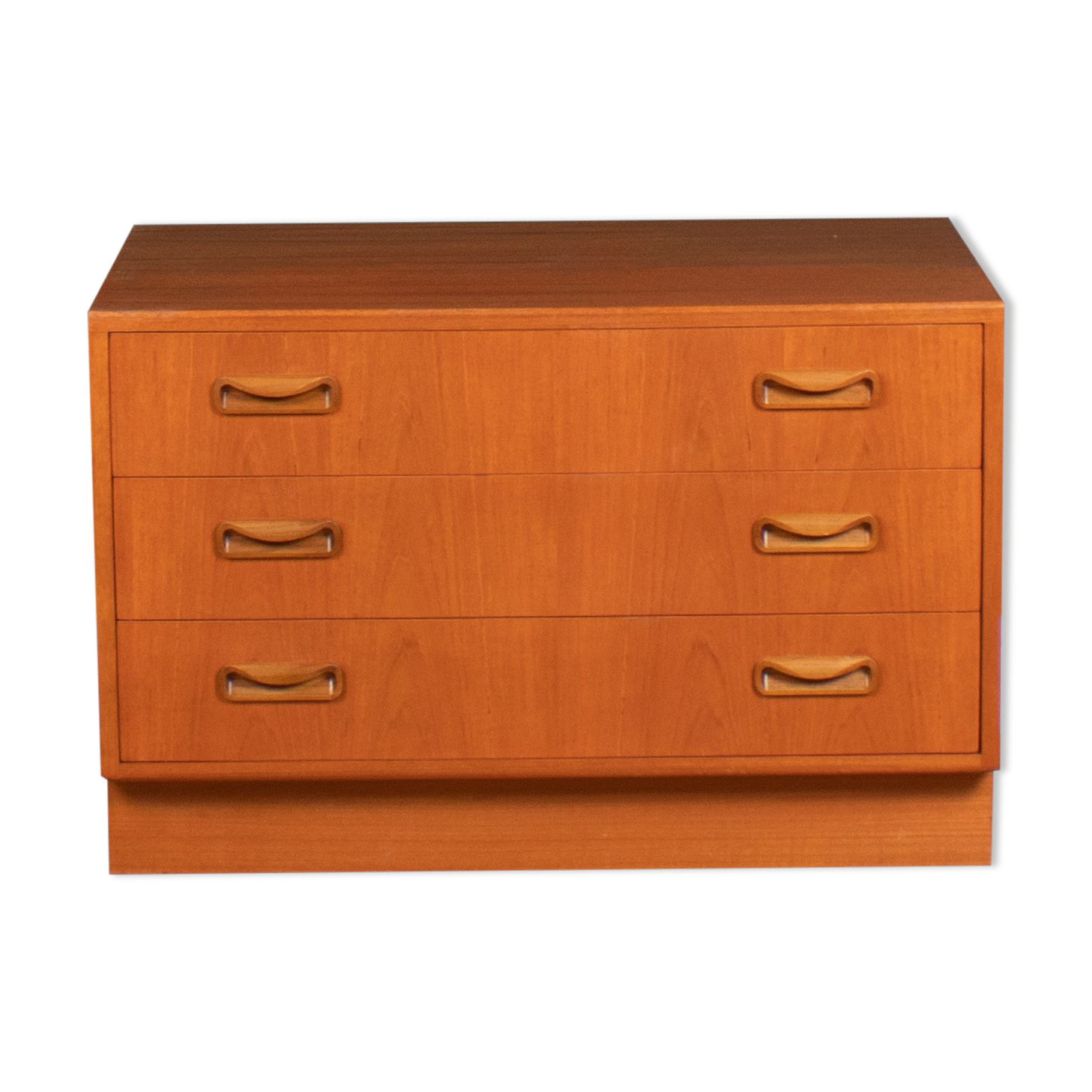 Retro teak 1960s g plan fresco chest of drawers