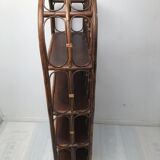 Shelf in rattan 60s