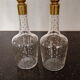 tray carafes and glasses