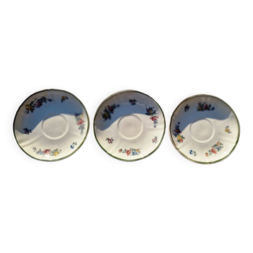 Set of 3 saucers Villeroy Boch model 1562