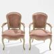 Paire de fauteuils néo-classiques Louis XV Maison Jansen 1940