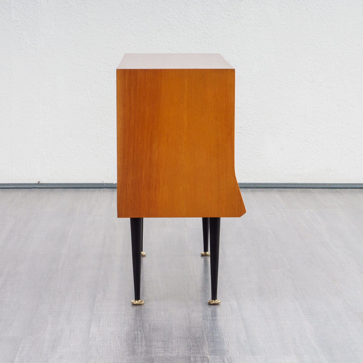 Small dresser 50s, two-tone ash and zebrano