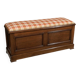 Oak Landing Chest Bench – Early 20th Century