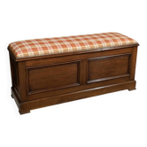 Banc Coffre de Palier en Chêne – Début XXe