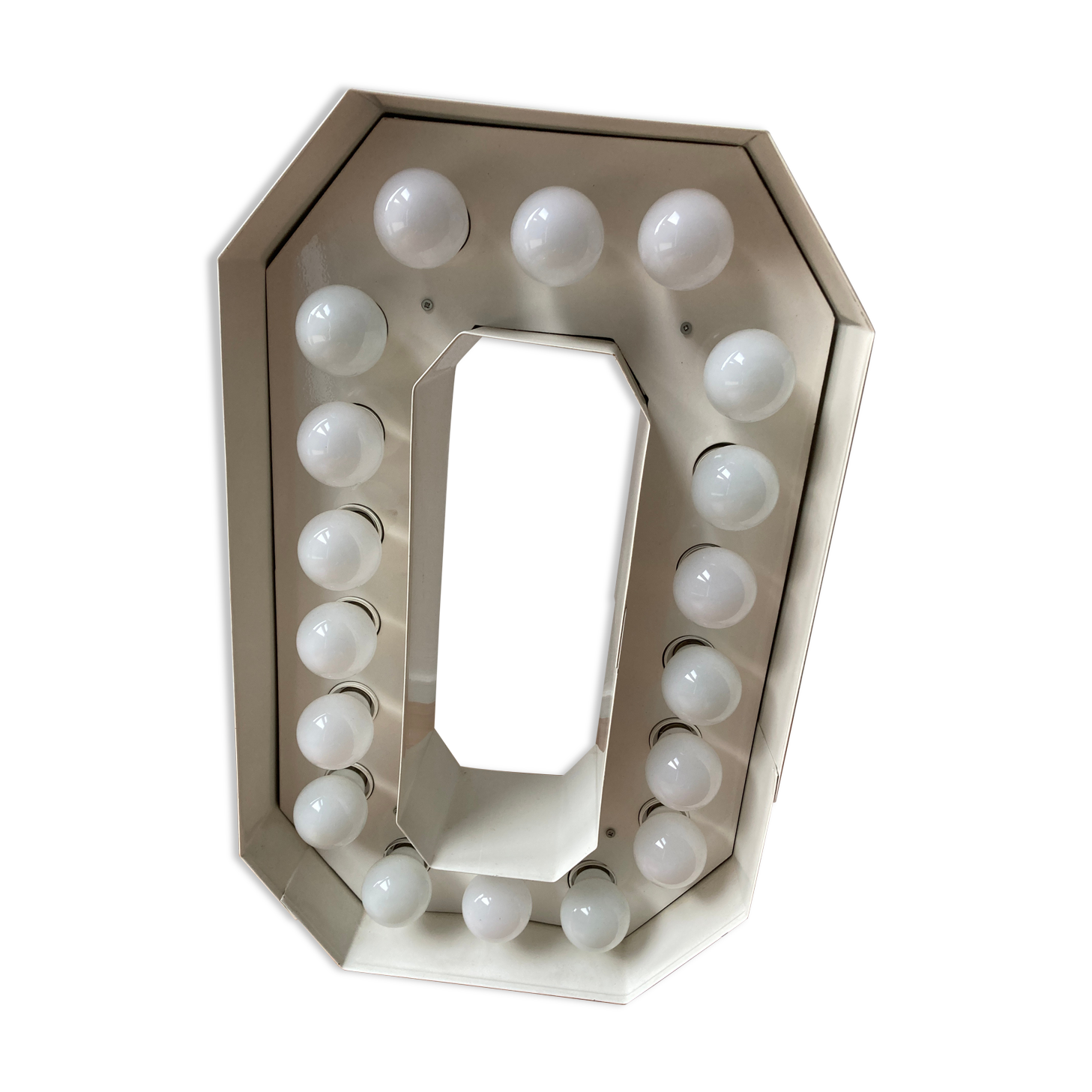 Letter O applique - Vegaz - Seletti