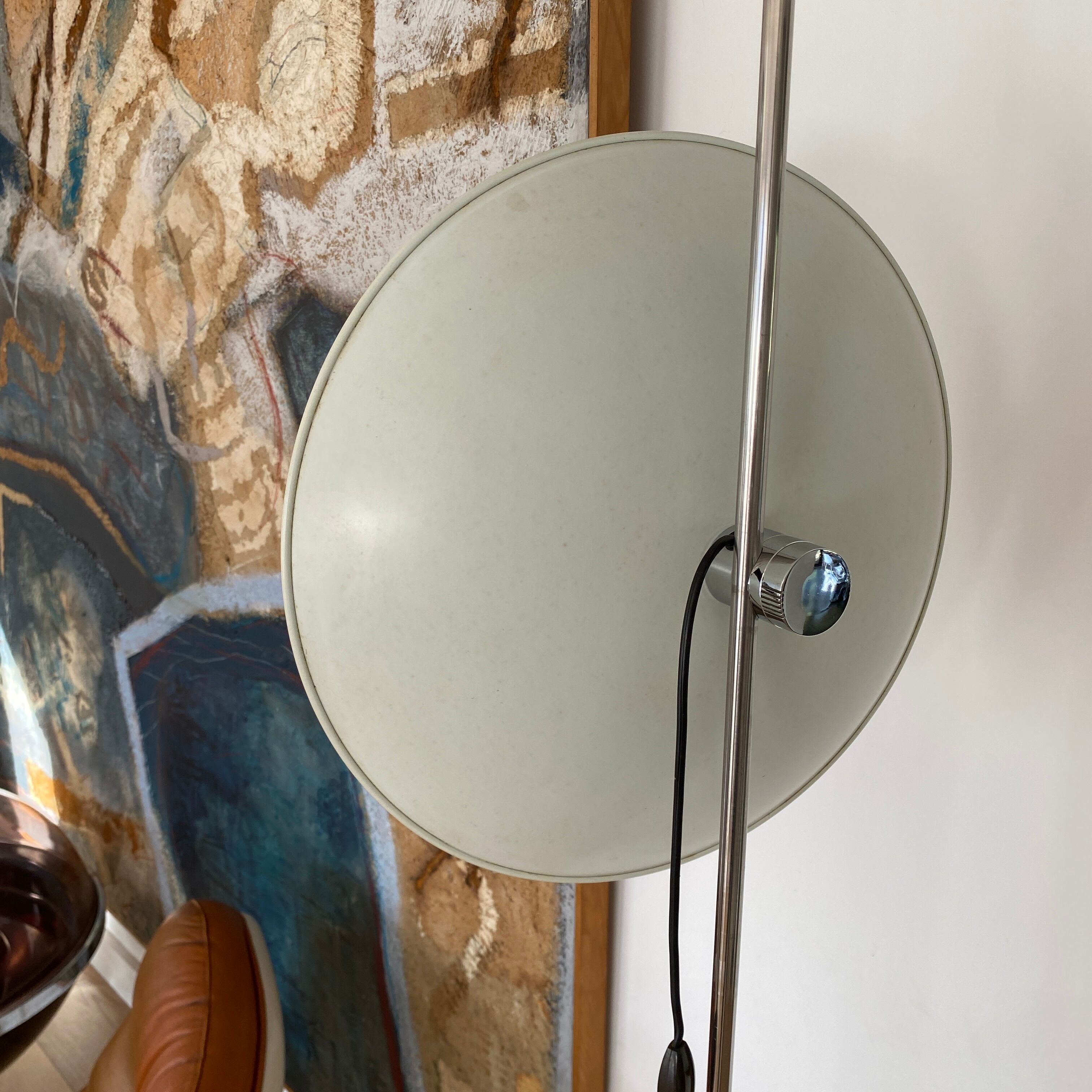 Space age floor lamp by Enrico Tronconi. Italy 1969