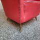 Isa Bergamo - armchair - pressure-moulded brass feet