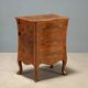Ancient Baroque cabinet in walnut and cherry wood, Italy, 18th century.