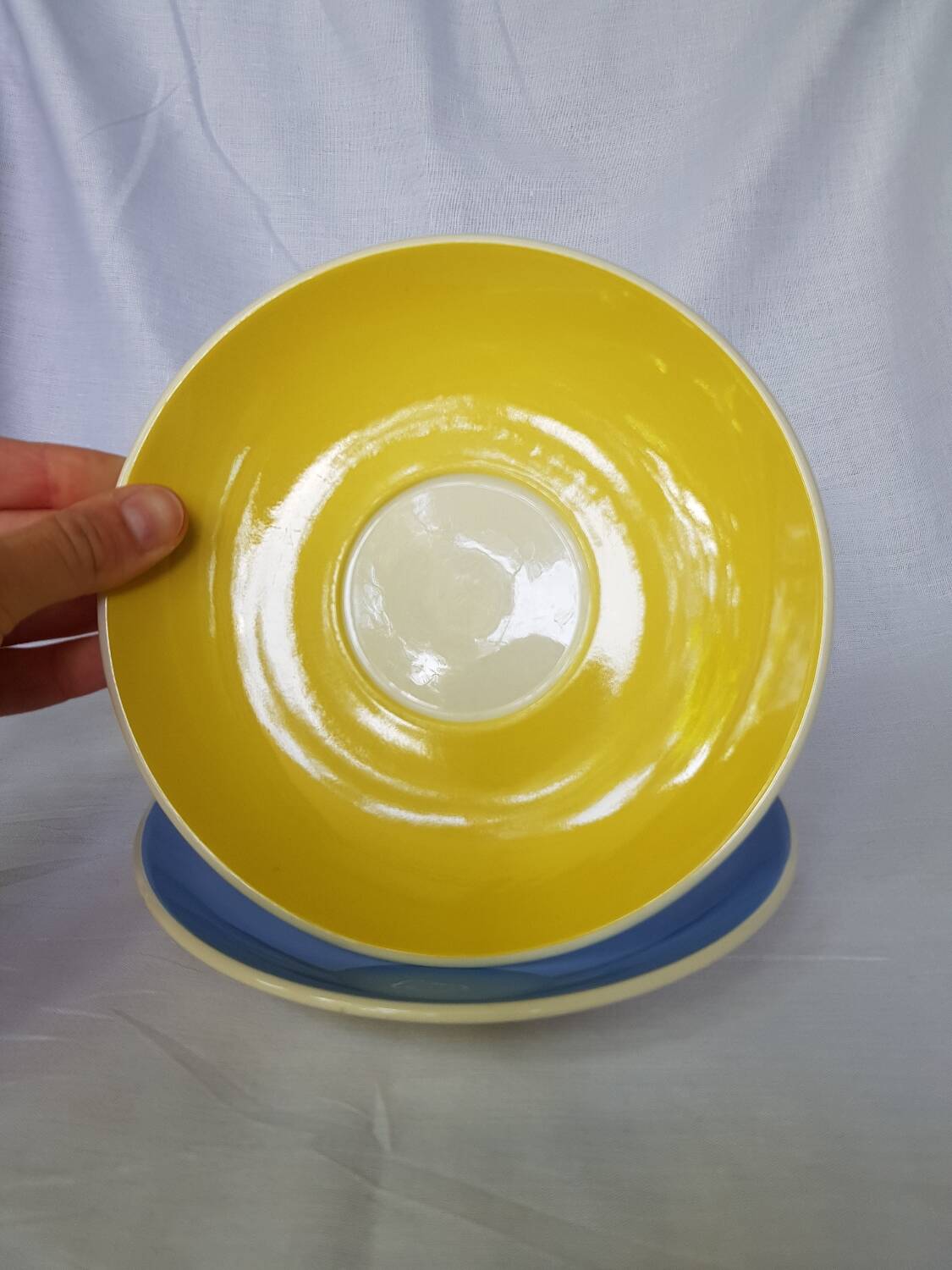 2 soucoupes vintage Villeroy & Boch