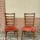 Chaises 1950 en acajou