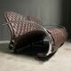 Rare 2 part ''g de luxe' sofa by verner panton for fritz hansen