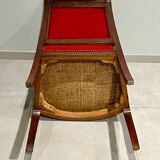 Restoration period armchair with cross
