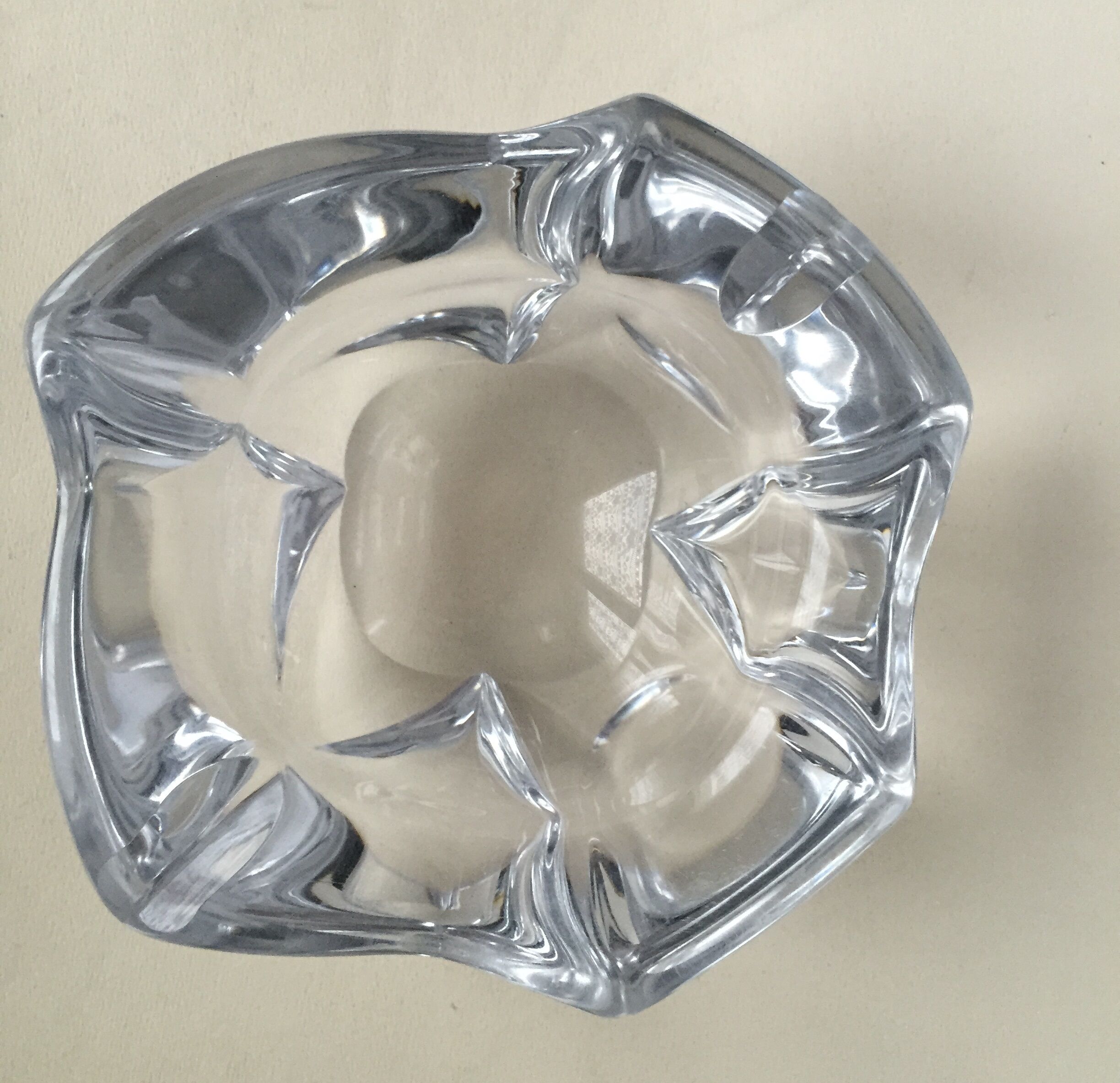 Empty Daum crystal pocket