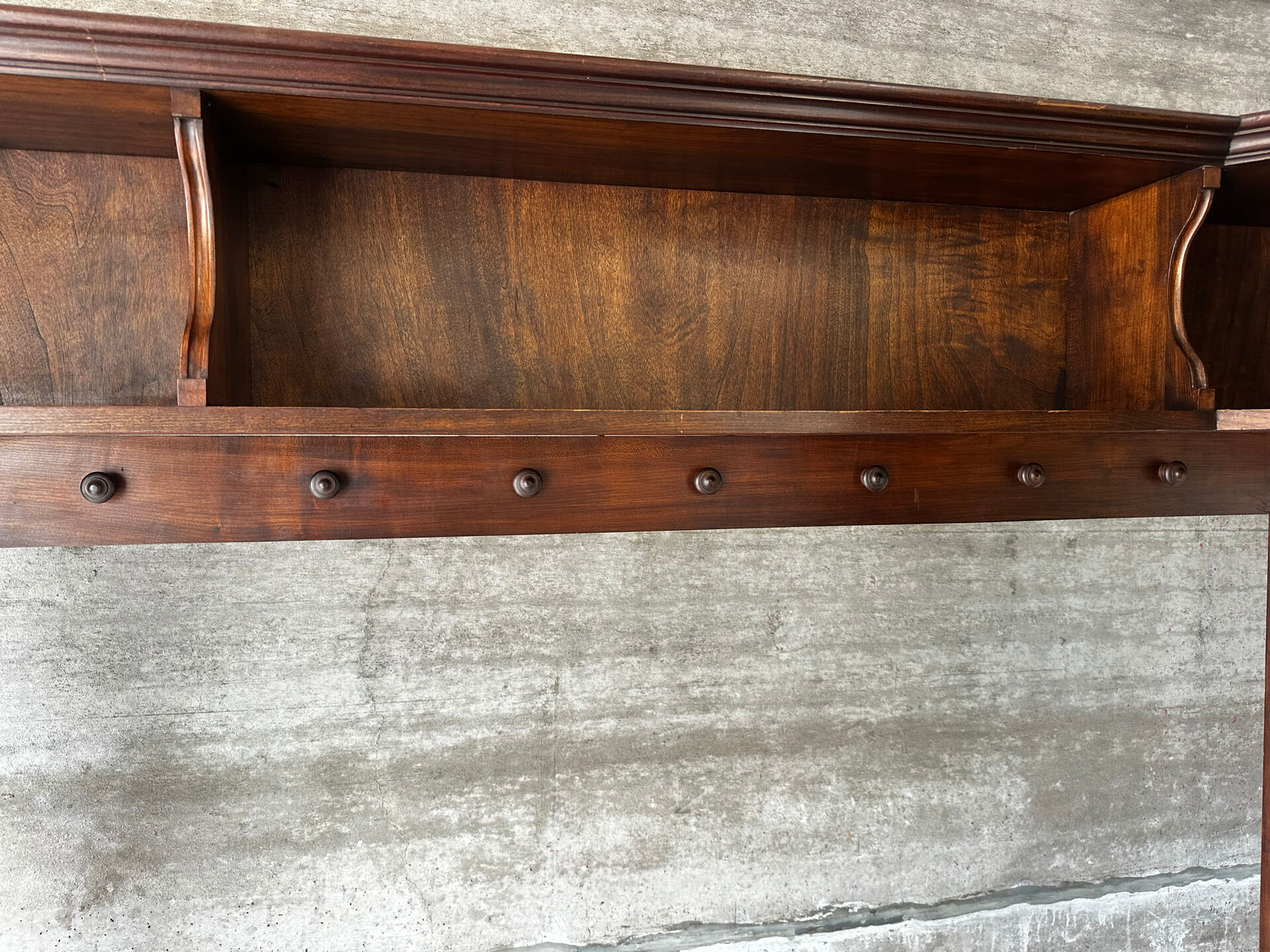 Solid wood bookshelf - French work from the 1950s