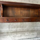 Solid wood bookshelf - French work from the 1950s