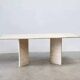 Dining Table in Travertine Stone