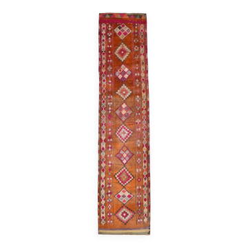 3x12 oriental herki runner rug, 82x356cm