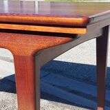 Vintage Scandinavian dining table with extensions