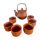 Terracotta tea set