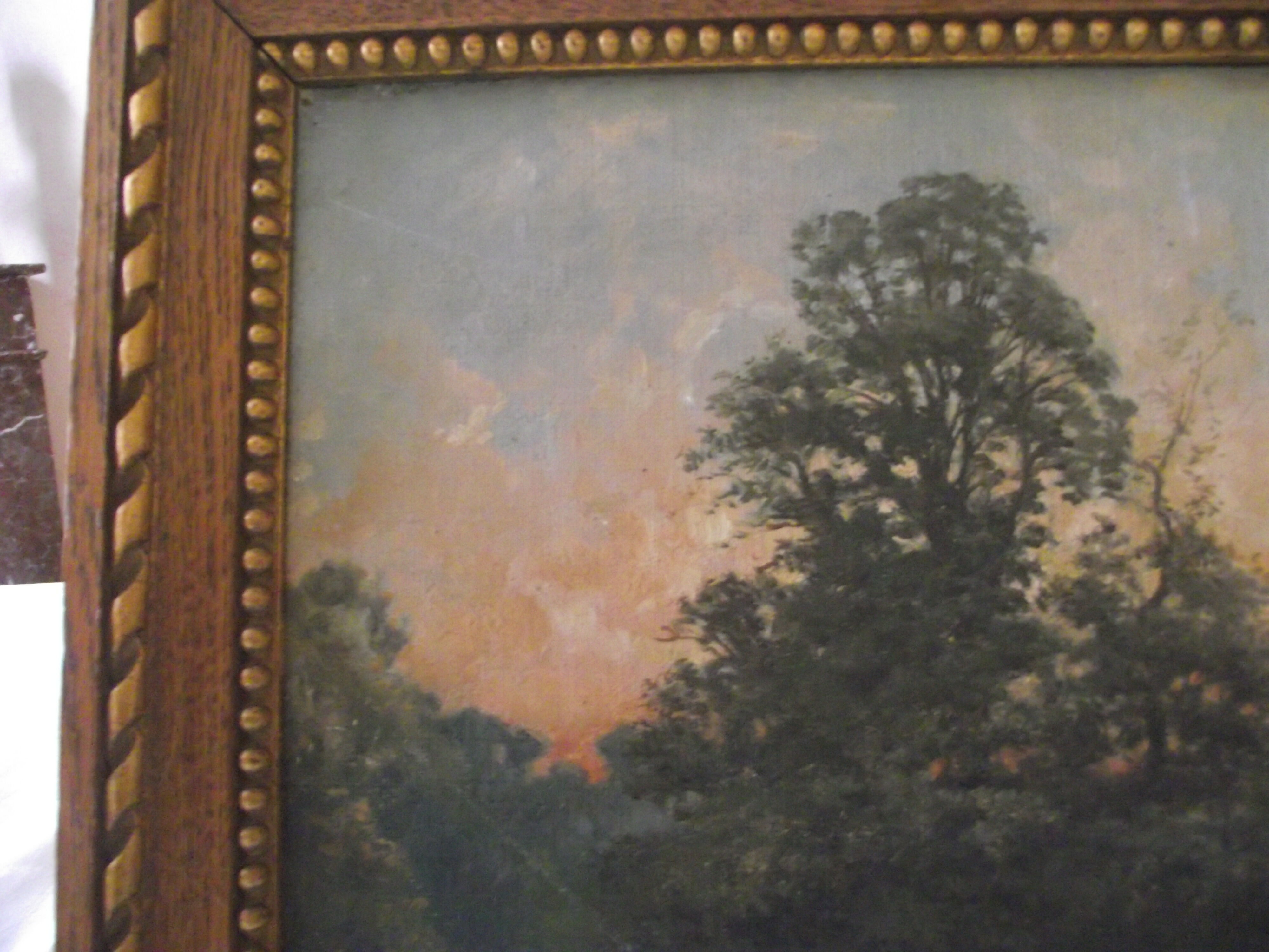 Oil on canvas early 20th.