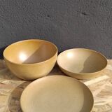 3 courses/salad bowls Grès Village France