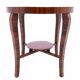 Round Art Deco coffee table, Poland, mid 20th century. after renovation.