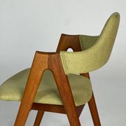 Set of two Vintage Danish Teak Compass chairs by Kai Kristiansen