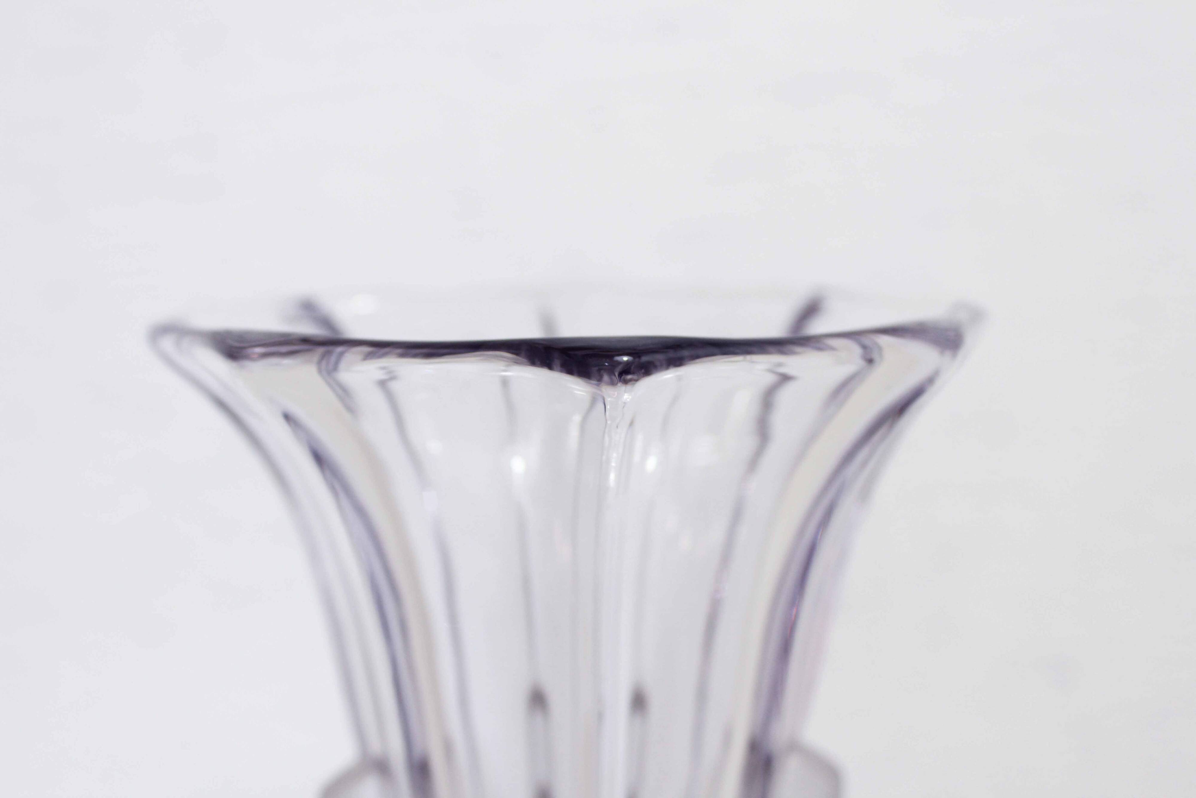 Art Deco glass vase