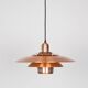 Danish vintage pendant lamp Jeka by Kurt Wiborg, 1980s