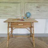 Rattan desk
