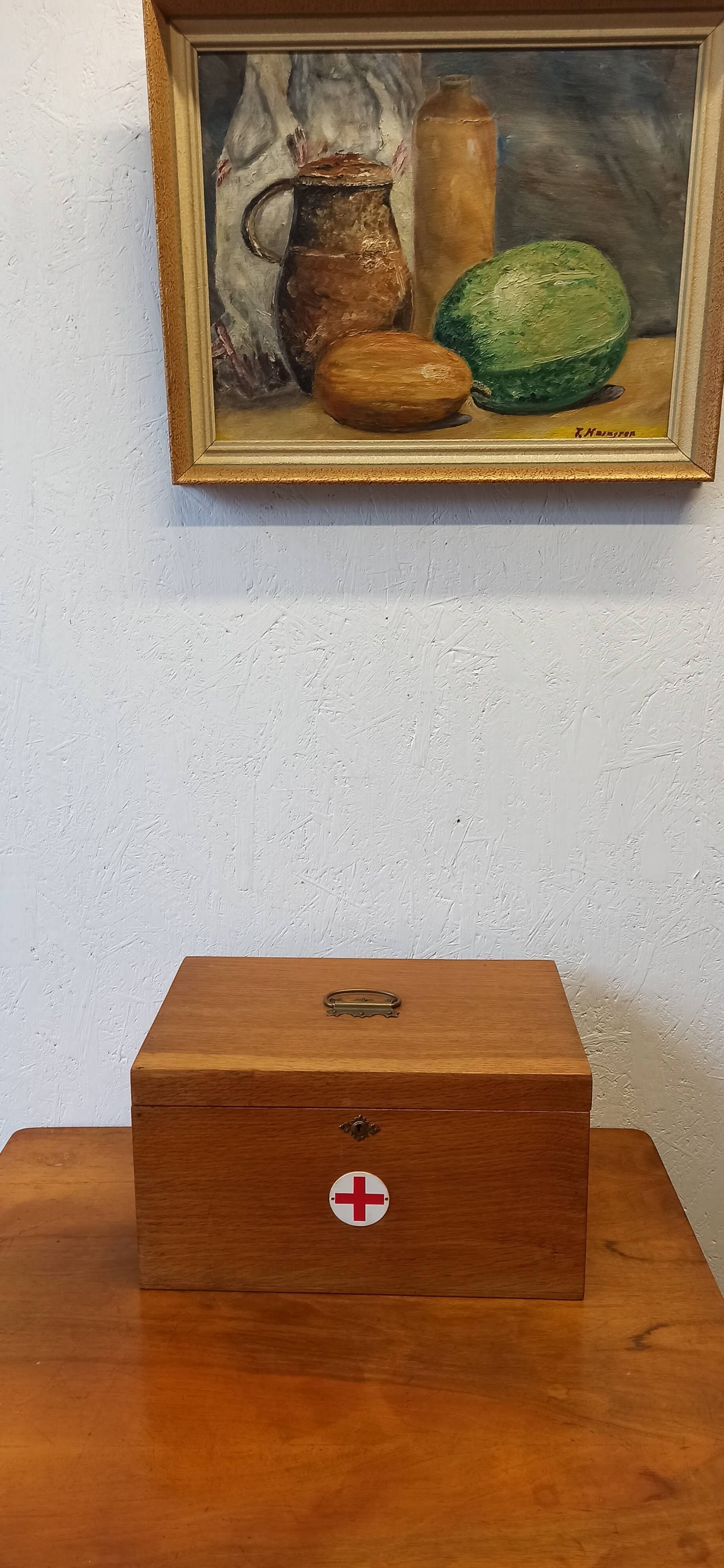Old first aid kit Ch.O.Werner Stockholm.