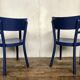 Paire de 2 fauteuils de bureau bout de table