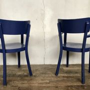 Paire de 2 fauteuils de bureau bout de table