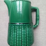 Barbotine jug from SARREGUEMINES