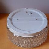 Glass wall or ceiling light from the 1970s.