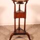 18th century mahogany barber's or pocket emptier