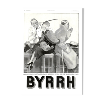 Vintage poster 30s BYRRH