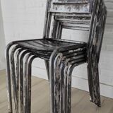 6 Industrial Tolix chairs