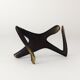 Handmade brass sculpture by Carl Auböck, Optimist Pessimist, model no. 4059.