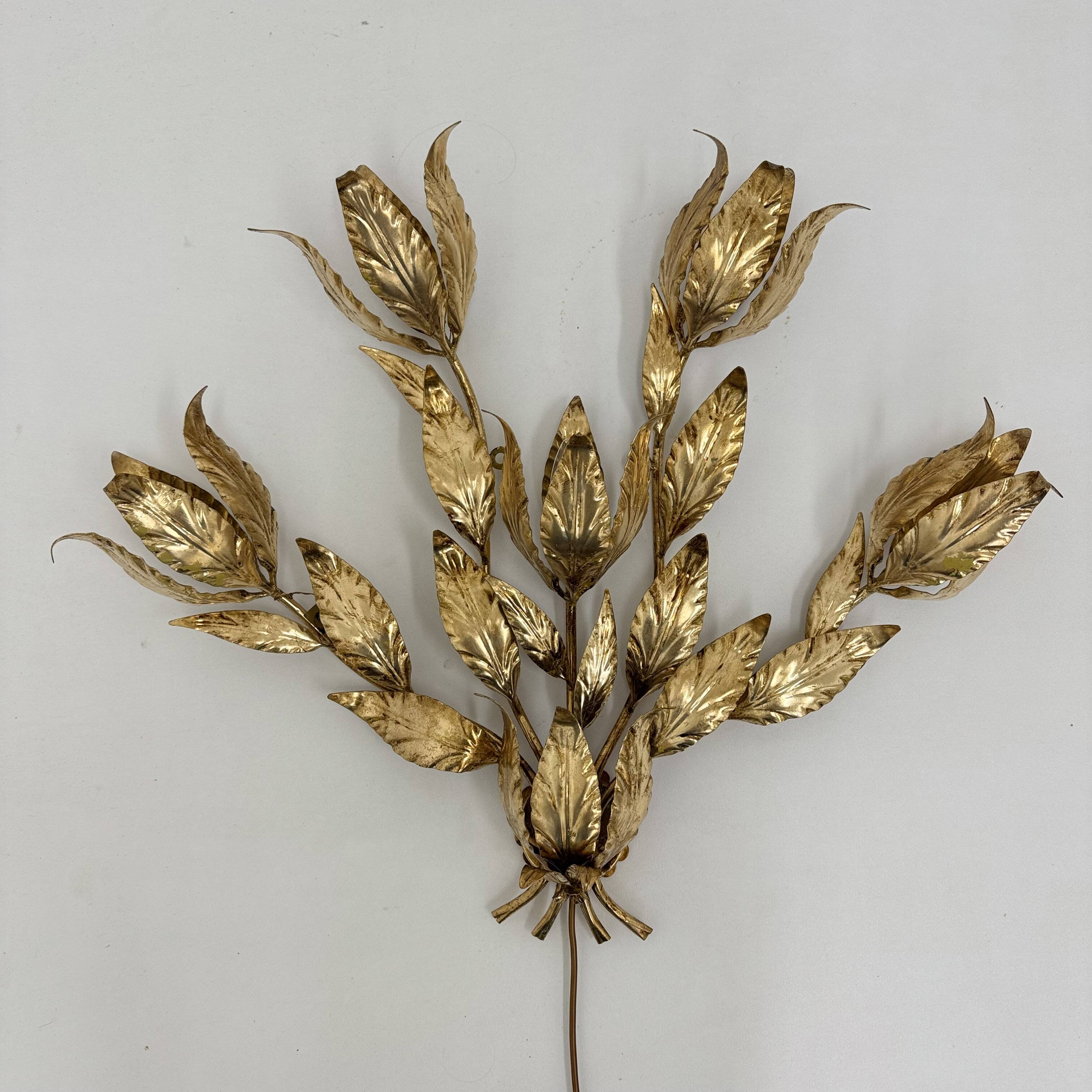 Vintage Hollywood Regency Wall Lamp sconce by Hans Kögl, 1960s