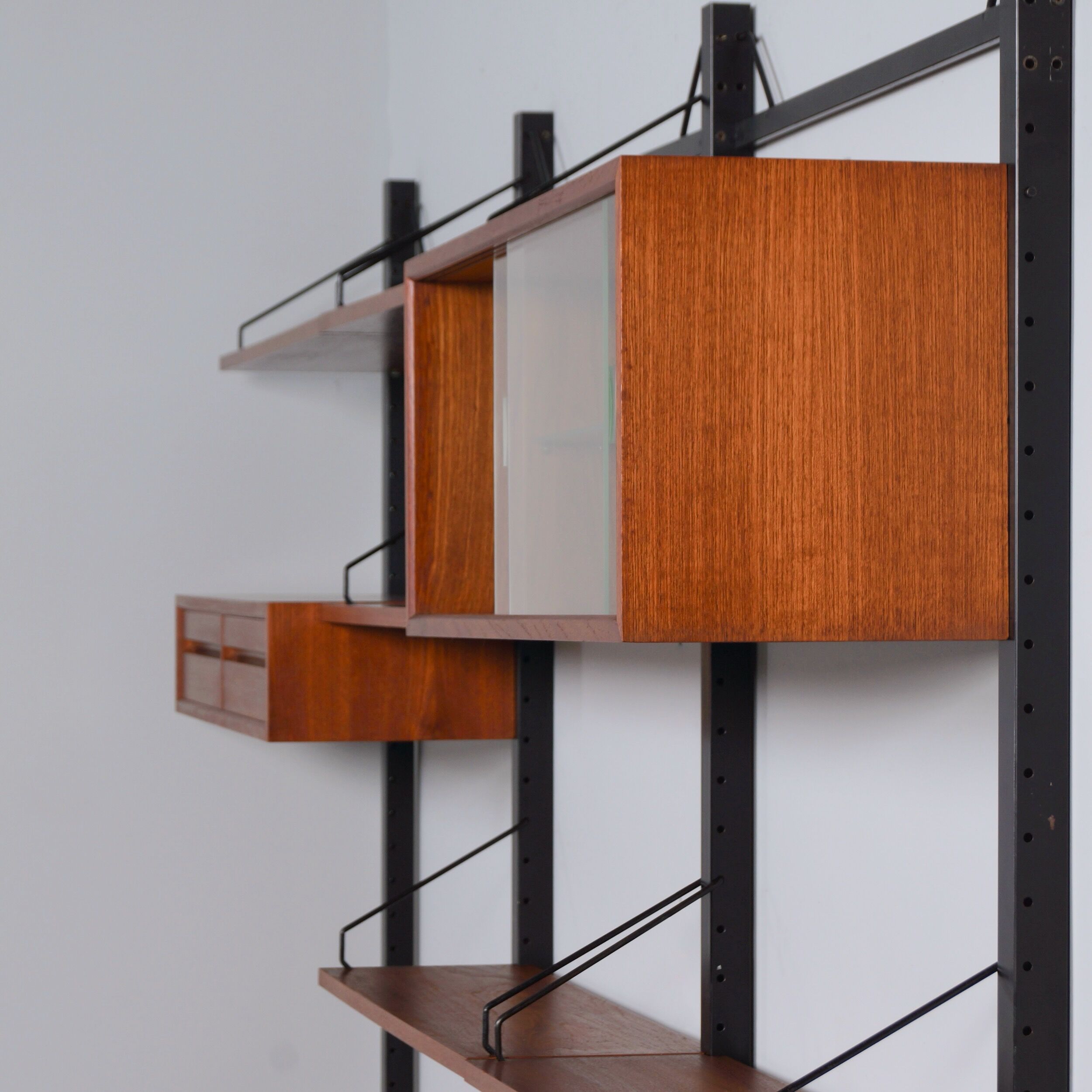 Freestanding Royal System by Poul Cadovius for Cado, Denmark, 1960s