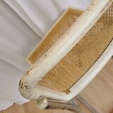 Chaise Cesca par Marcel Breuer en rotin bois et métal chromé, années 1970