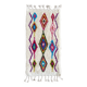 Berber carpet azilal multicolored bed descent