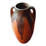 art deco vase in sandstone 1930 Denbac.